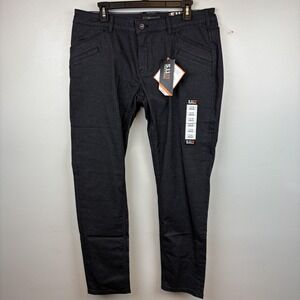 5.11 Tactical Pants Womens 16 Gray Defender-Flex Volcanic Stretch Chino Work